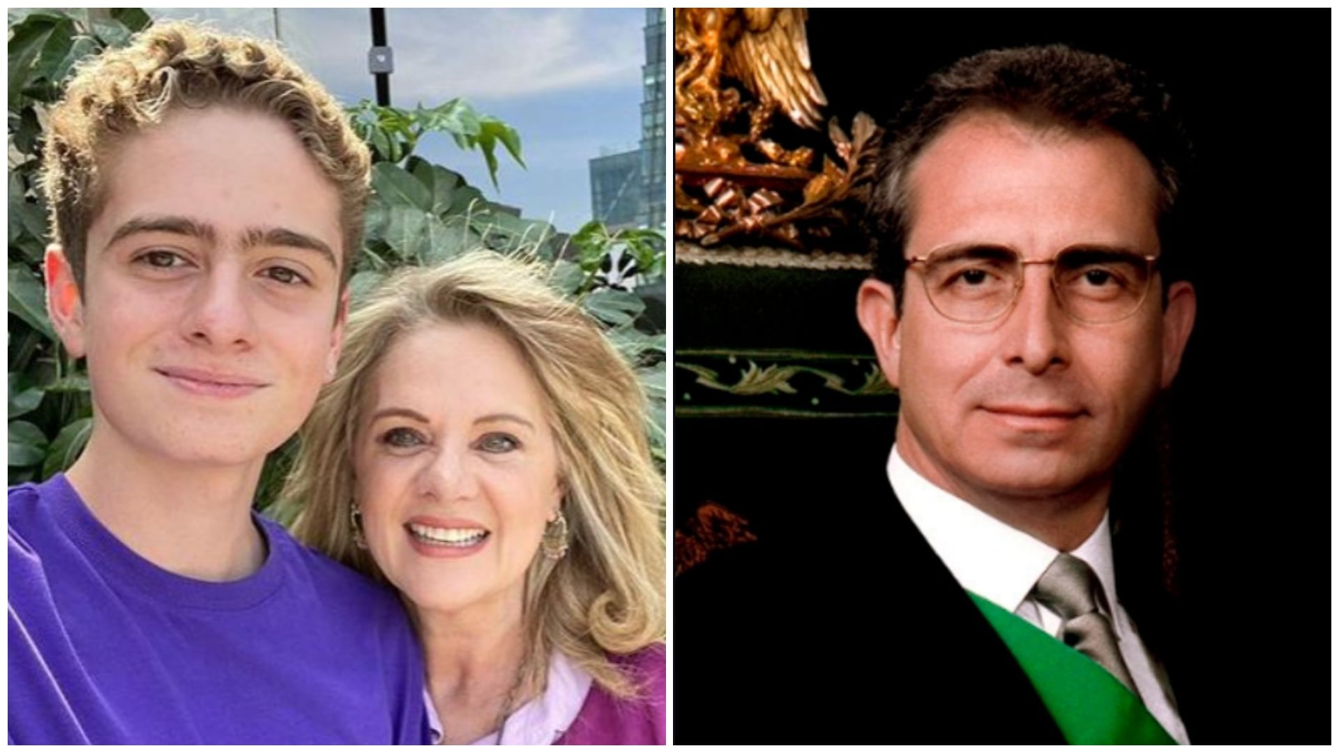 En declaraciones recientes, Nicolás Buenfil sostuvo que no ha conocido personalmente a su abuelo, el expresidente Ernesto Zedillo (IG: erikabuenfil50 // Archivo)