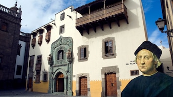 La casa en la que se alojó Cristobal Colón antes de hacer su viaje a América: actualmente es un museo con patios canarios y siglos de historia