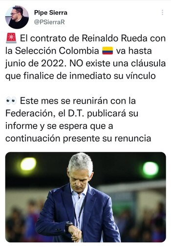 El periodista Pipe Sierra dijo