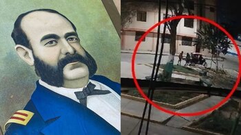 Delincuentes robaron busto de bronce