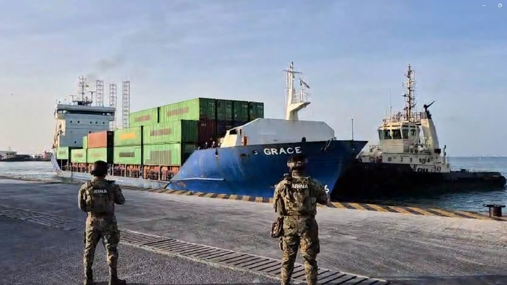 Marina aseguró el buque “Grace” en Progreso, Yucatán: señalan presuntas infracciones ambientales