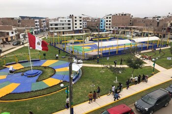 SMP inaugura parque de más