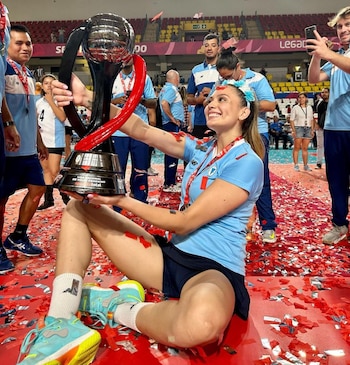 Kiara Montes ha sido tricampeona