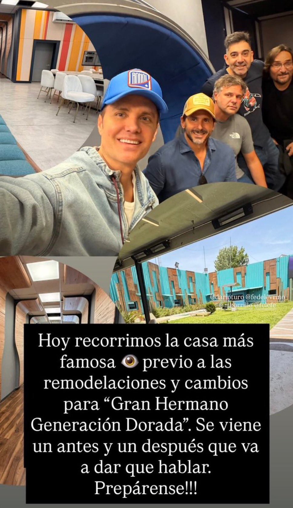 A mediados de noviembre, Santiago compartió algunas de las modificaciones para la edición que se estrenará en febrero (Instagram)