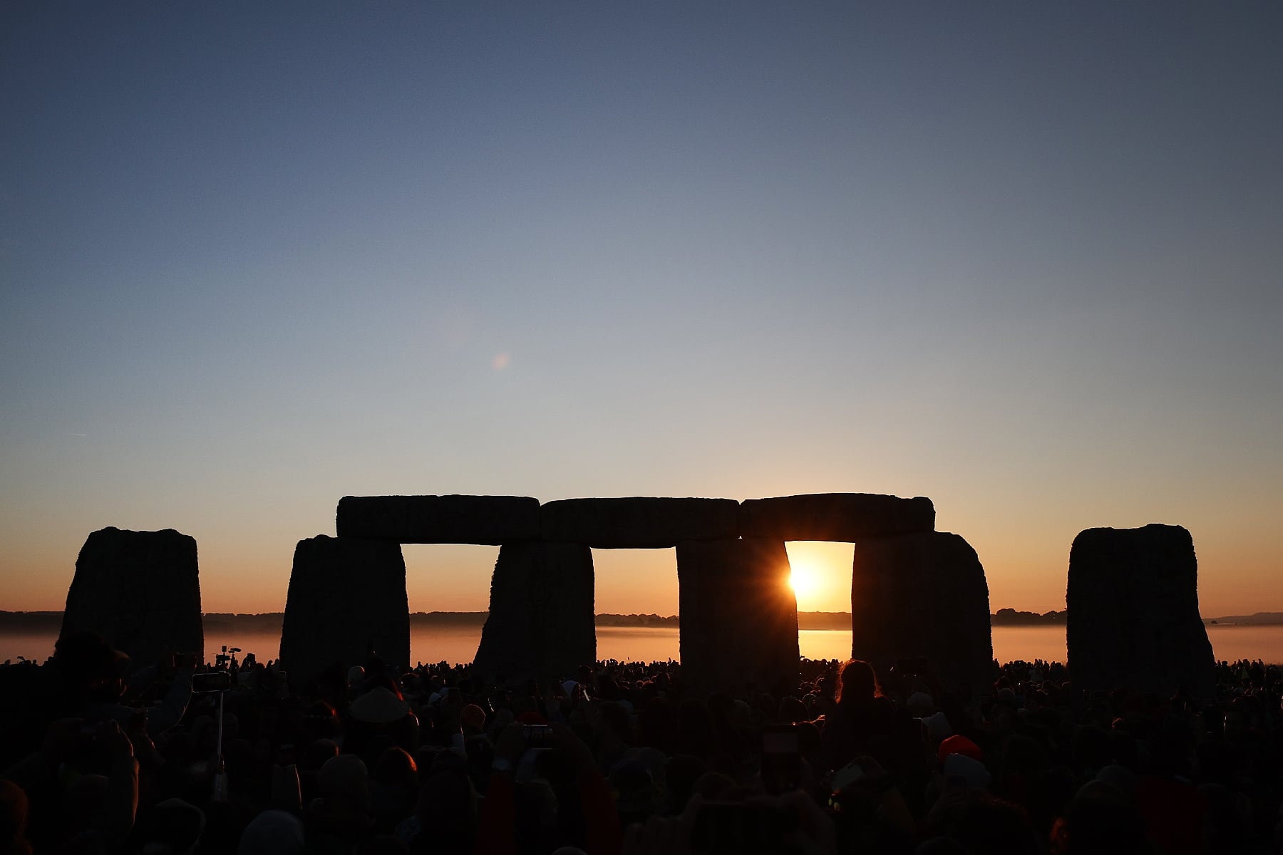 La investigación sobre Stonehenge descartó que los glaciares llevaran la roca al sur de Inglaterra y atribuyó el recorrido de unos 700 kilómetros a la acción humana - EFE/EPA/ANDY RAIN