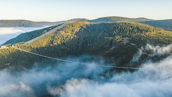 El puente peatonal más grande
