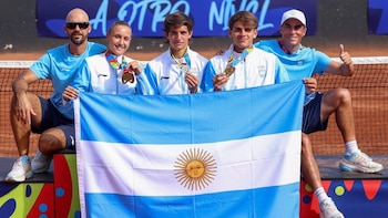 El tenis argentino brilló en los Juegos Suramericanos de la Juventud Panamá 2026 con tres oros y una plata