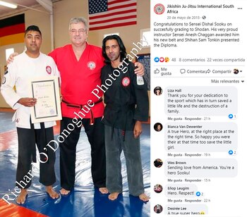 Sooku, en 2015, recibiendo un