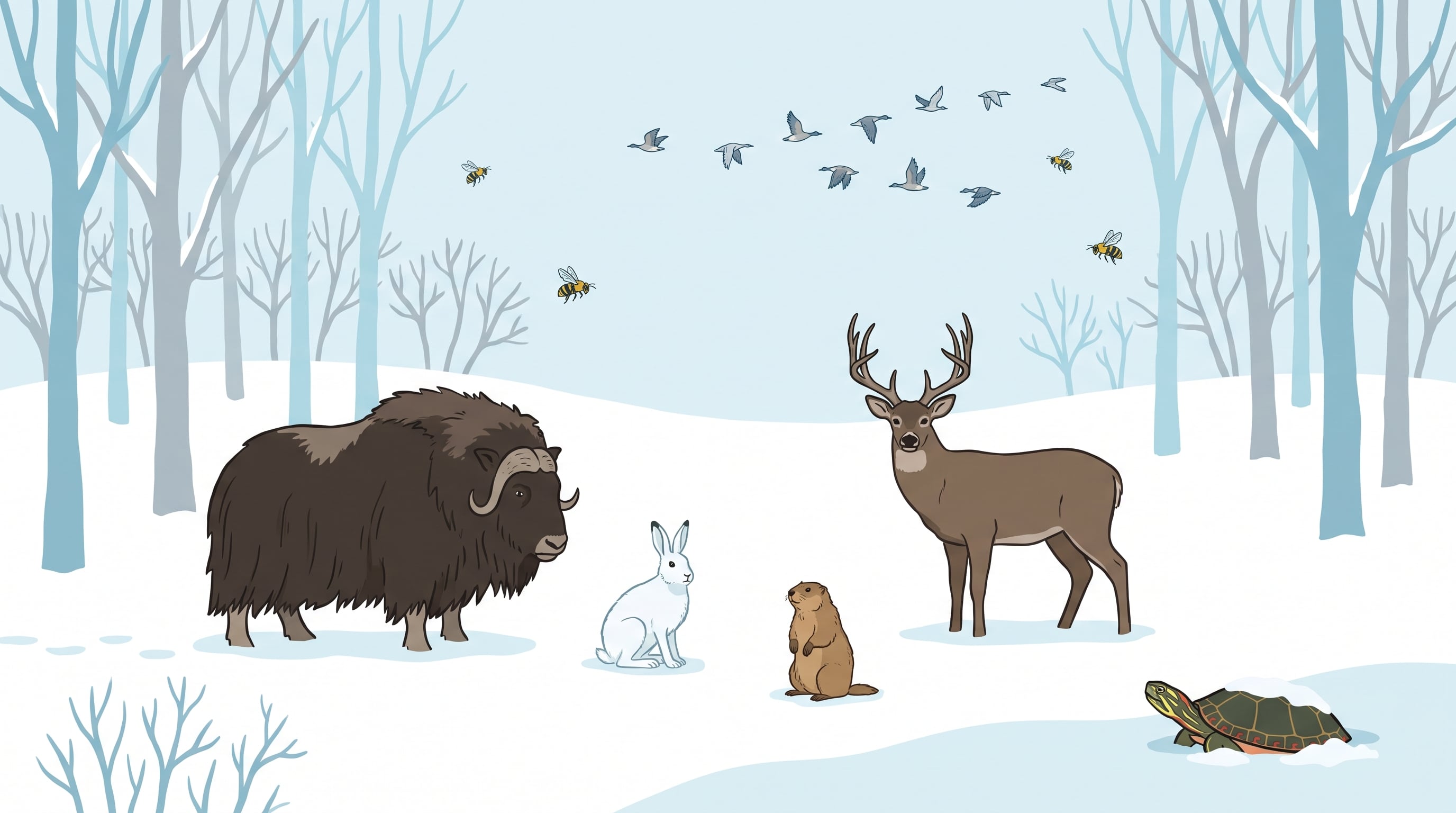 Científicos de la Washington State University identificaron un mecanismo molecular que actúa como ‘bloqueo invernal’ en los relojes biológicos de animales durante estaciones frías.