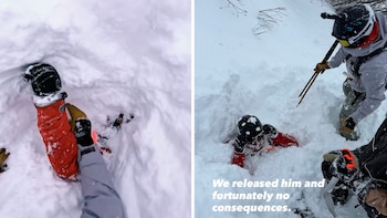 Halló un brazo debajo de