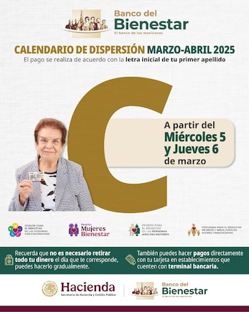 El jueves 6 de marzo