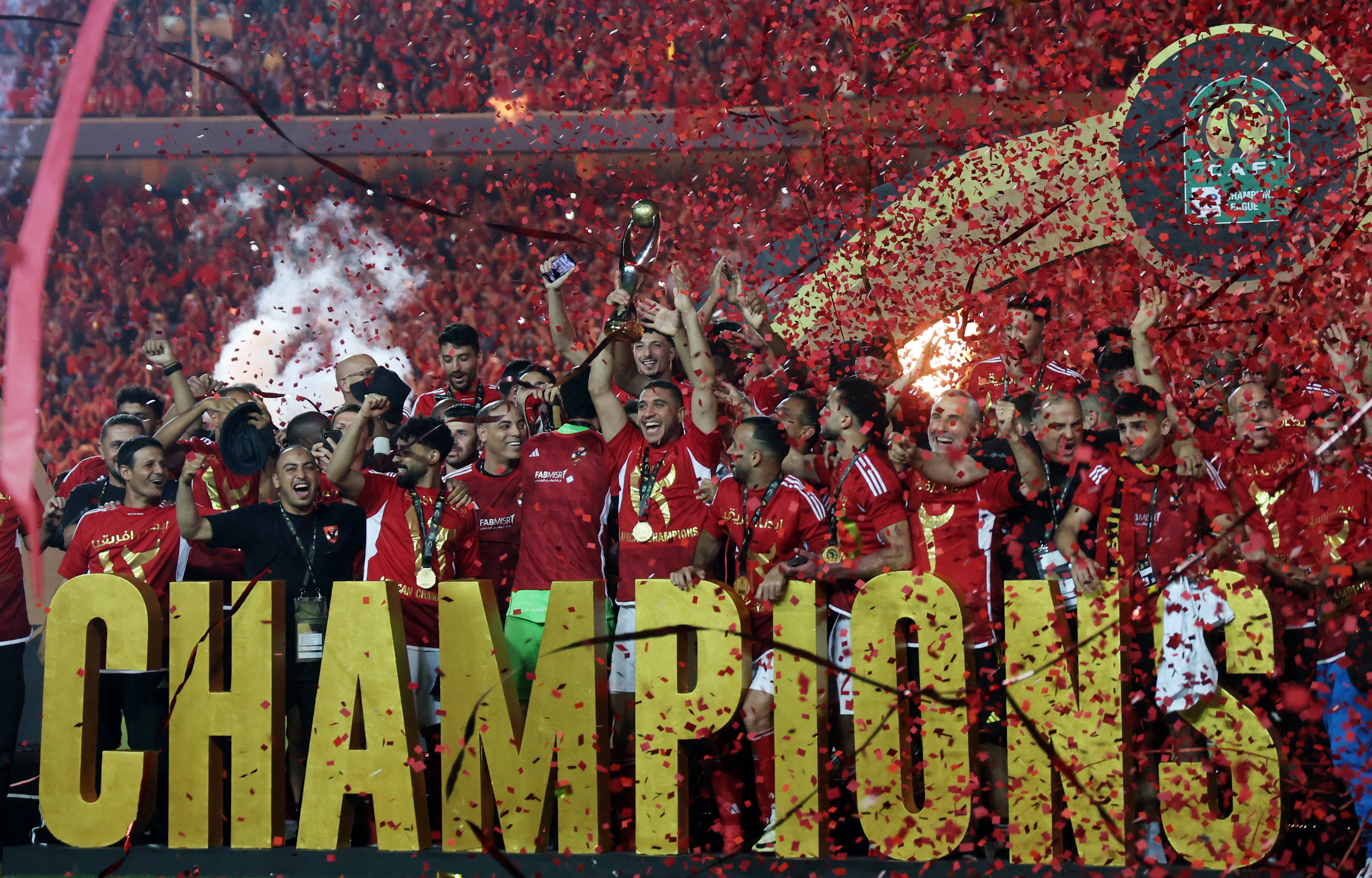 El Al Ahly ganó la 12ª Champions League de África en 2024 (Foto: Reuters/Amr Abdallah Dalsh)