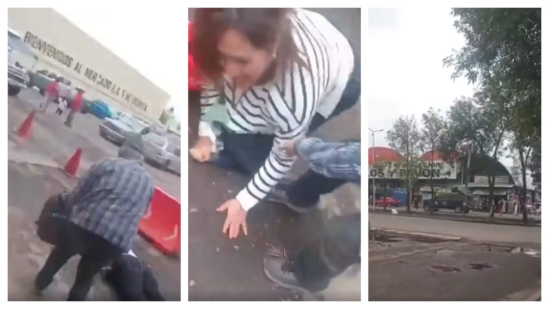 Una intensa balacera se vivió en el mercado Morelos en la ciudad de Puebla donde policías repelieron el ataque Foto: Captura de pantalla video