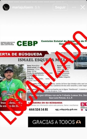 Así se confirmó la localización