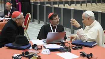 Cardenal Carlos Castillo, tras reunirse