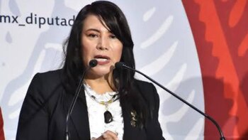 Diputada de Morena votó en