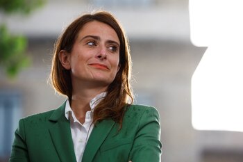 Marine Tondelier. (Sarah Meyssonnier/Reuters)
