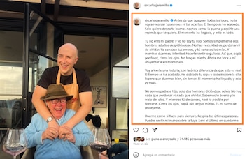 Carlos Jaramillo comparte su emotiva