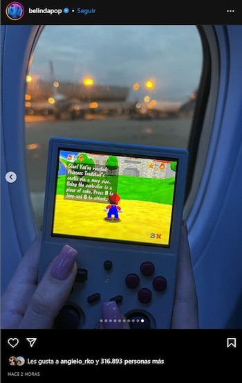 Belinda recibió toda clase de