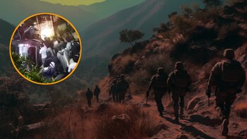 En la noche del martes