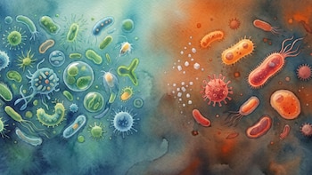 Cómo el agua salada cambia a los microbios en ríos
