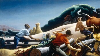 Detalle del extremo izquierdo de