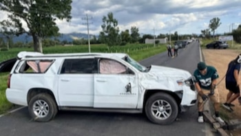 Aspirante del PT a gubernatura de Zacatecas denunció atentado tras desbarrancar camioneta de su equipo