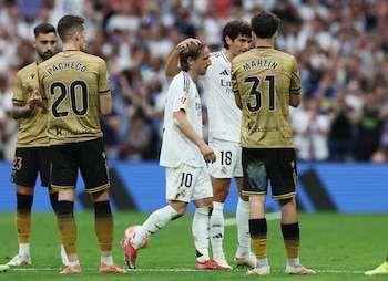 Tanto los jugadores del Real