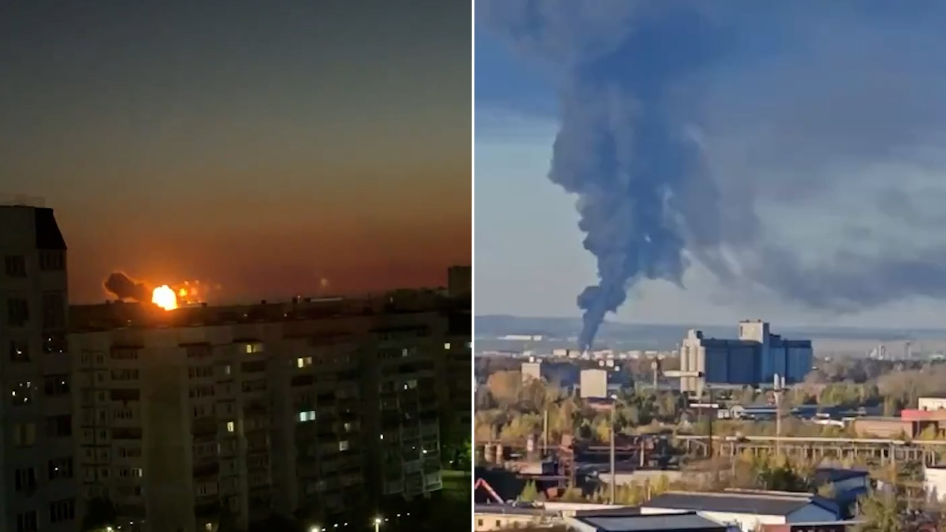 El presidente Zelensky dijo que ordenó represalias por los bombardeos de Rusia a objetivos civiles en su país