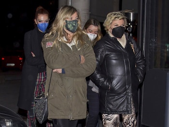 17/02/2021 Terelu Campos y Alejandra Rubio, de cena con amigas por la capital
EUROPA ESPAÑA SOCIEDAD