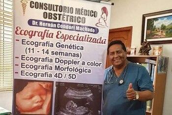 Hernán Condori, ministro de Salud,