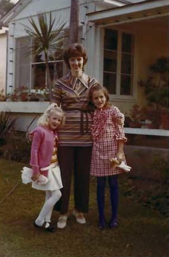 Barbara con Cindy y Linda