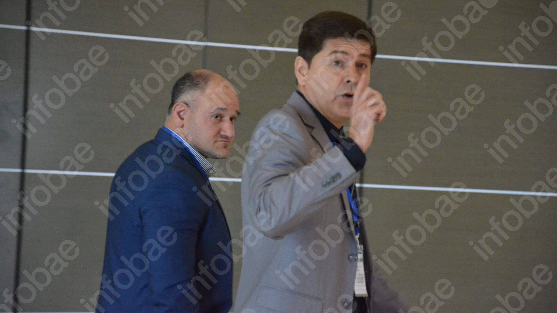 Ricardo Osuna, abogado de Emerenciano Sena y el fiscal Juan Martín Bogado (Foto/Edgardo Aguirre)