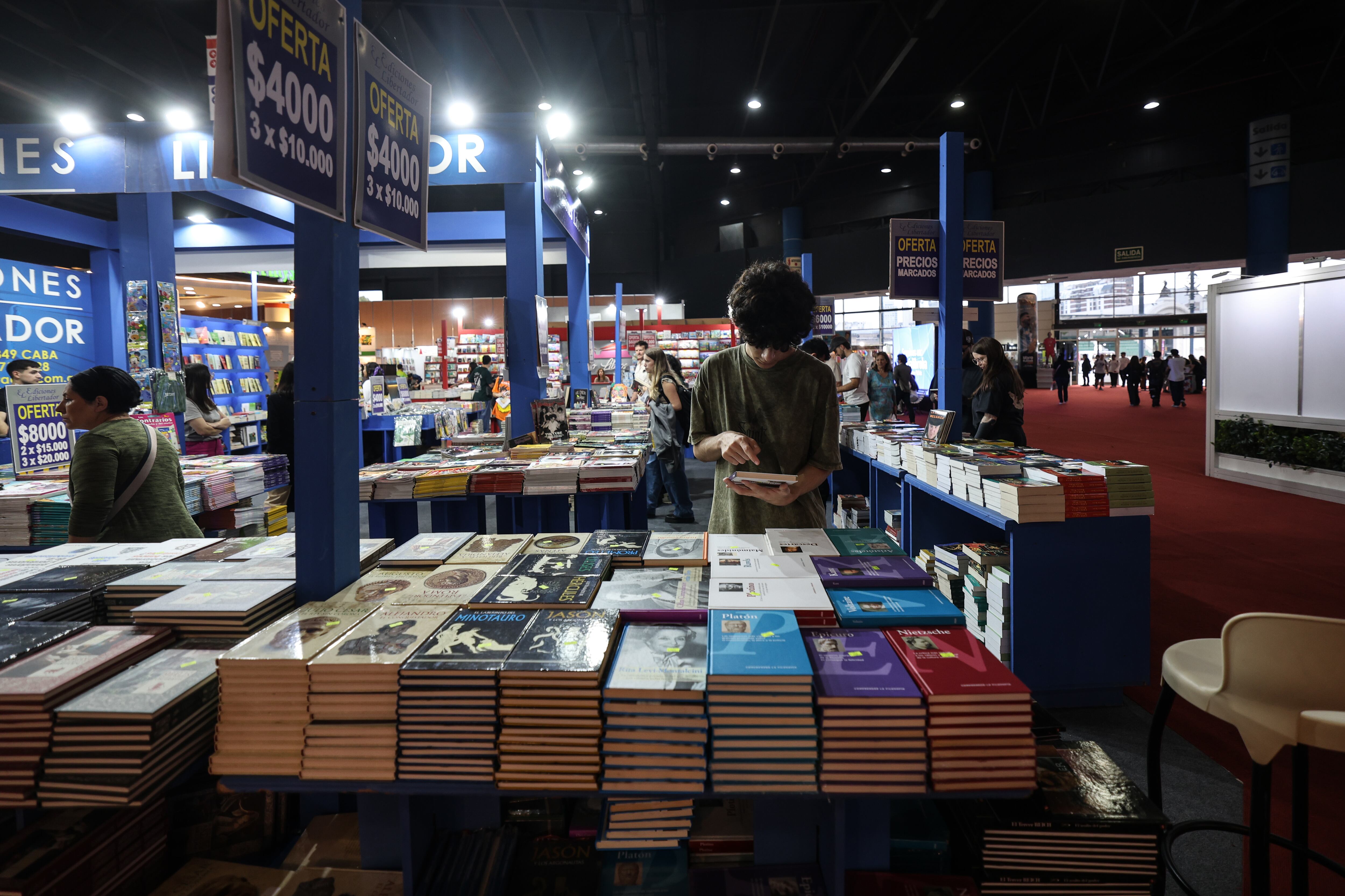La 49° Feria Internacional del Libro estará disponible hasta el 12 de mayo (EFE)