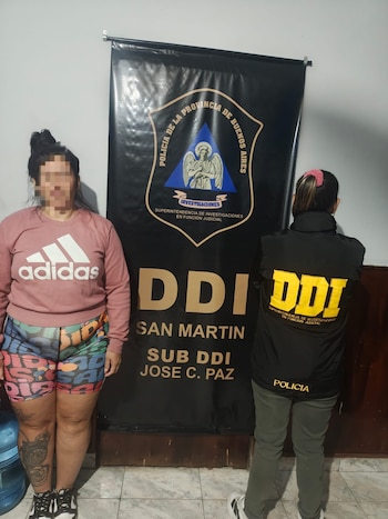 La mujer tenía pedido de