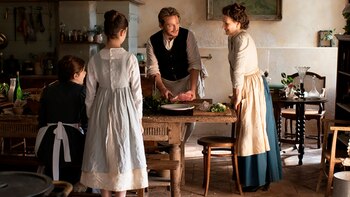 Benoît Magimel y Juliette Binoche