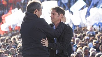 Sergio Massa acompañó a Kicillof