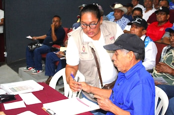 El proceso de registro para