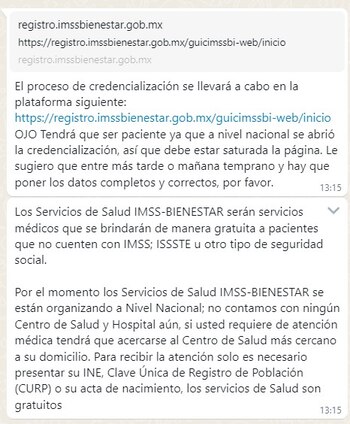 El servicio para tramitar la