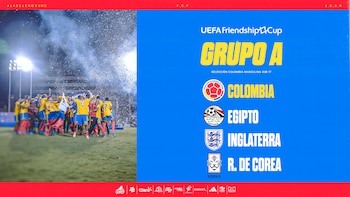 Estos son los rivales de la selección Colombia en la Uefa Friendship Cup - crédito Selección Colombia