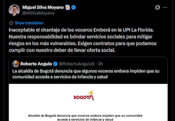 Esta fue la reacción del