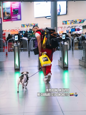 Por temas de seguridad, Culotauro mantiene en reserva el país donde estará en el exilio - crédito @culotauro/Instagram