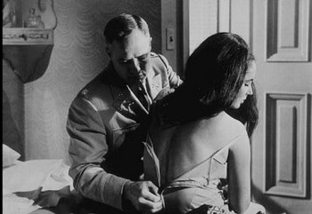 Marlon Brando y Elizabeth Taylor