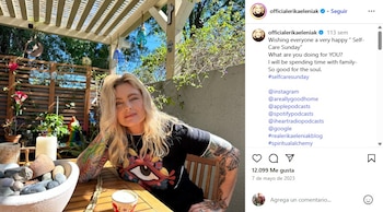 Instagram se convierte en el espacio donde Erika Eleniak conecta con sus seguidores y muestra autenticidad (Instagram)