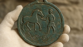 Un lingote hallado en Suecia