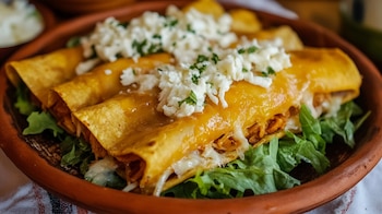 Los tacos dorados pueden ser