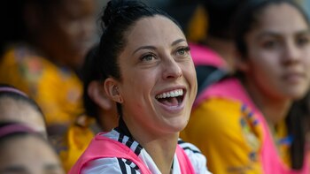 Jennifer Hermoso y Catalina Usme