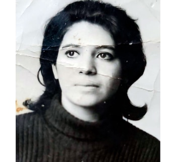 Susana Viau en su juventud,