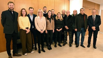 Algunas de las nuevas autoridades