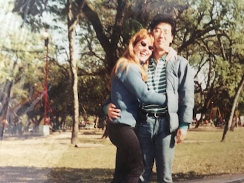 Sharon Ho y Moisés Reis Santos